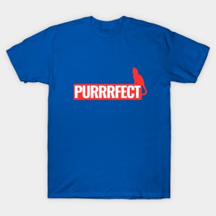 CAT LOVER LOGO PURRRFECT T-Shirt